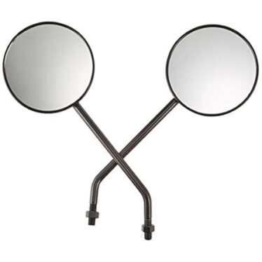 【原付、カブに】バイクパーツセンター（Bike Parts Center) バイクミラー 両逆ネジ 左右セット 取付穴8㎜、10mm どちらも641円！プライム会員は送料無料！