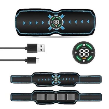 IGYLAR USB充電式EMSベルト 10種類モード、39段階強度 1,928円送料無料！