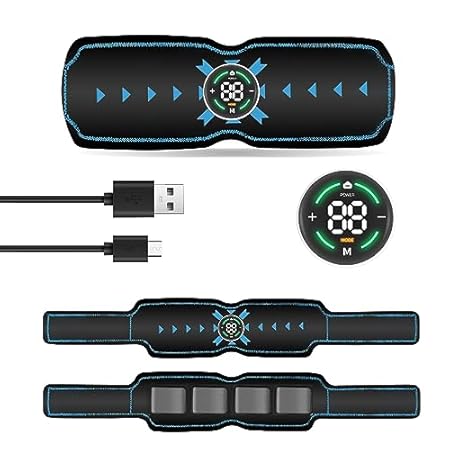 IGYLAR USB充電式EMSベルト 10種類モード、39段階強度 1,928円送料無料！