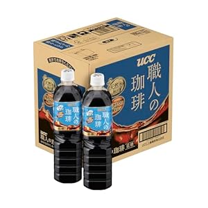 UCC 職人の珈琲 液体 低糖 900ml×12本 1,128円（94.0円/本）！プライム会員送料無料！