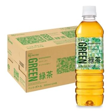 【再掲】アイリスオーヤマ 緑茶 500ml×24本 1,093円（45.5円/本）！プライム会員送料無料！