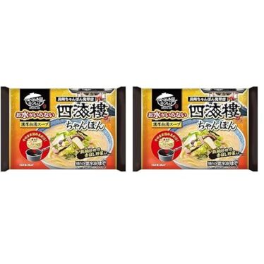 【復活】【具入り】キンレイ お水がいらない四海樓ちゃんぽん 518g×2袋 688円（344円/袋）！プライム会員は送料無料！